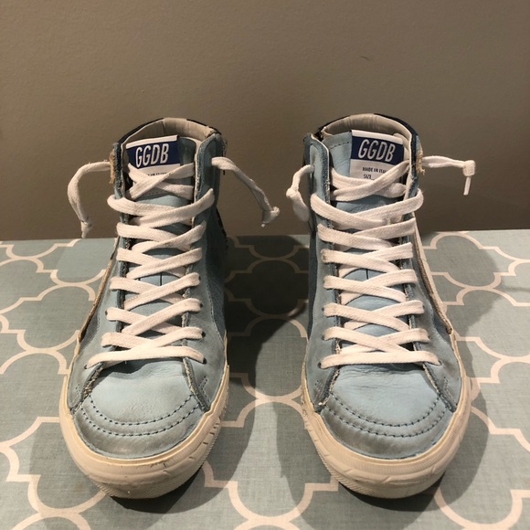 Limited Edition Golden Goose High Top Sneakers - Picture 3 of 11